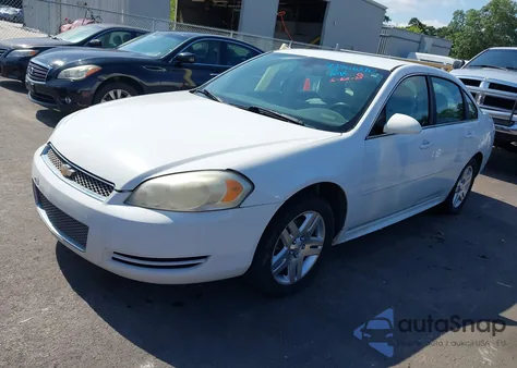 2012 Chevrolet Impala Lt z USA, uszkodzony, nr VIN 2G1WG5E37C1335490